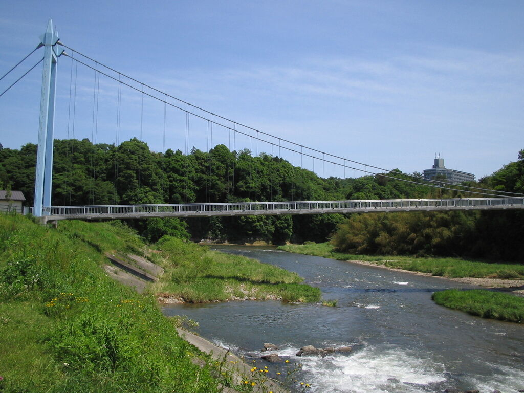 大金温泉　大金つり橋